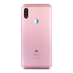 Vitre Arrière + Lentille Caméra (avec châssis) Rose Xiaomi Redmi Note 6 Pro (Compatible)