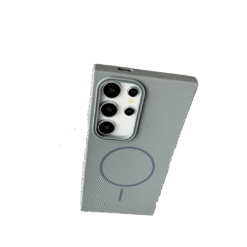 Coque MagSafe Gris pour Samsung A36/A56