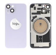 Vitre face arrière avec adhésif iPhone 14 qualité origine VIOLET