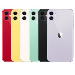 Vitre face arrière avec adhésif iPhone 11 qualité origine Noir
