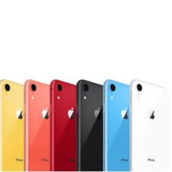 Vitre face arrière avec adhésif iPhone XR qualité origine Jaune
