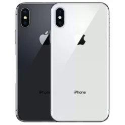 Vitre face arrière avec adhésif iPhone X qualité origine Blanc