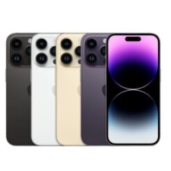 Vitre face arrière avec adhésif iPhone 14 Pro Max qualité origine Blanc