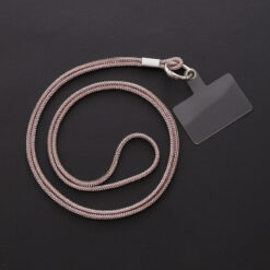 Collier bling mauve