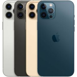 Vitre face arrière avec adhésif iPhone 12 Pro qualité origine Bleu