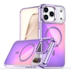 Coque holographique Magsafe Violet pour IPhone 12
