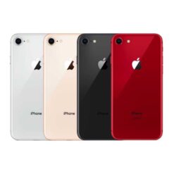 Vitre face arrière avec adhésif iPhone 8 / iPhone SE 2020 / iPhone SE 2022 qualité origine Rouge