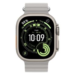 SmartWatch W11 Ultra + 3 bracelets blanc