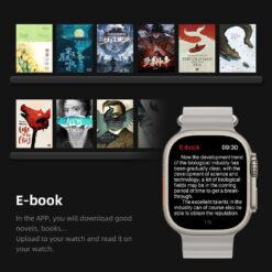 Alternative view of SmartWatch W11 Ultra + 3 bracelets Noir