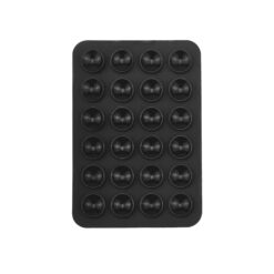 Ventouse adhésive pour téléphone Noir