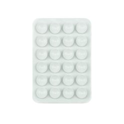 Ventouse adhésive pour téléphone Blanc