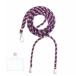 Collier tissu tricolor