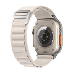 Bracelet Nylon Blanc 42mm à 49mm