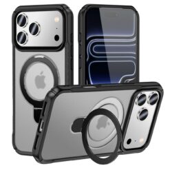 Coque Magsafe avec support Iphone 16e/17e Noir
