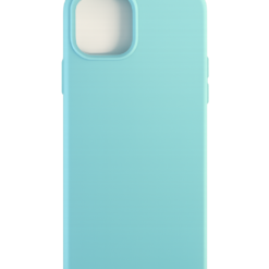 Coque Silicone Cyan pour iPhone 13/14