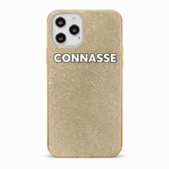 Coque GLITZERA Paillettes CONNASSE GOLD iPhone 16E / 17E