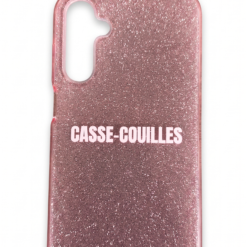Coque GLITZERA Paillettes CASSE-COUILLE PINK Samsung A14