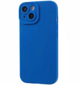 Coque Silicone TPU Bleu Foncé iPhone 15