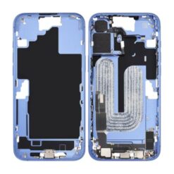 Châssis Iphone 16 Plus Bleu (Sans face arrière) (sans batterie et sans connecteur de charge)