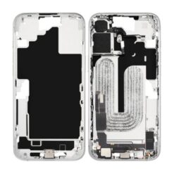 Châssis Iphone 16 Plus Blanc (Sans face arrière) (sans batterie et sans connecteur de charge)